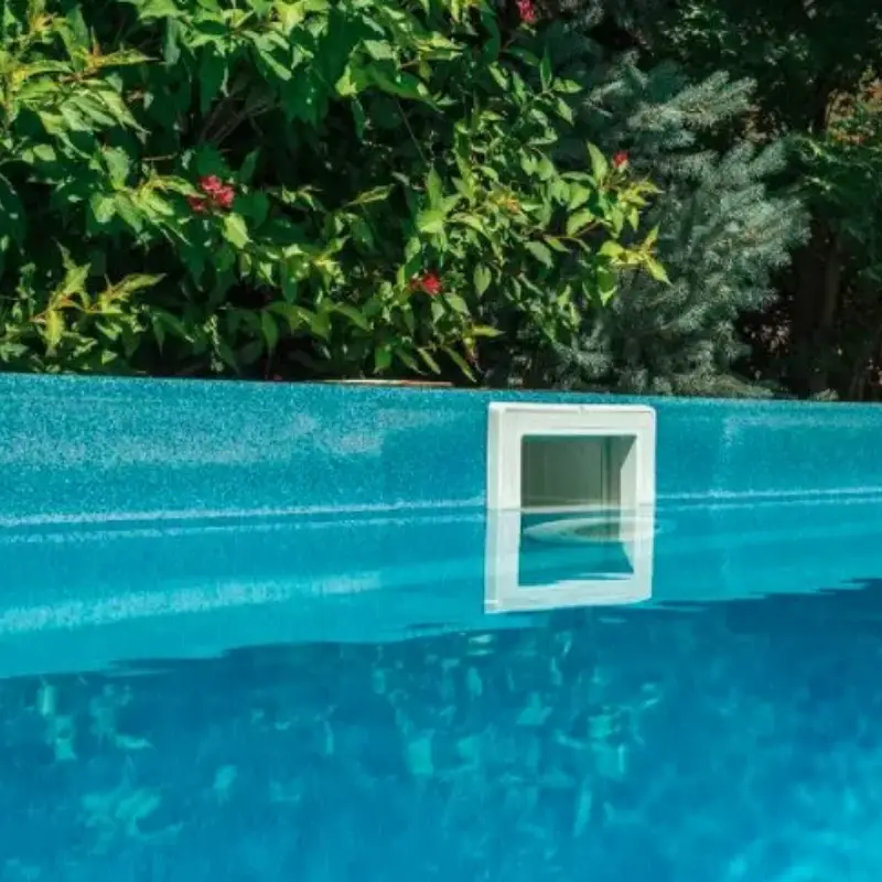 Betonarme Skimmer Sistemli Havuz Showroom Çapraz Çekim